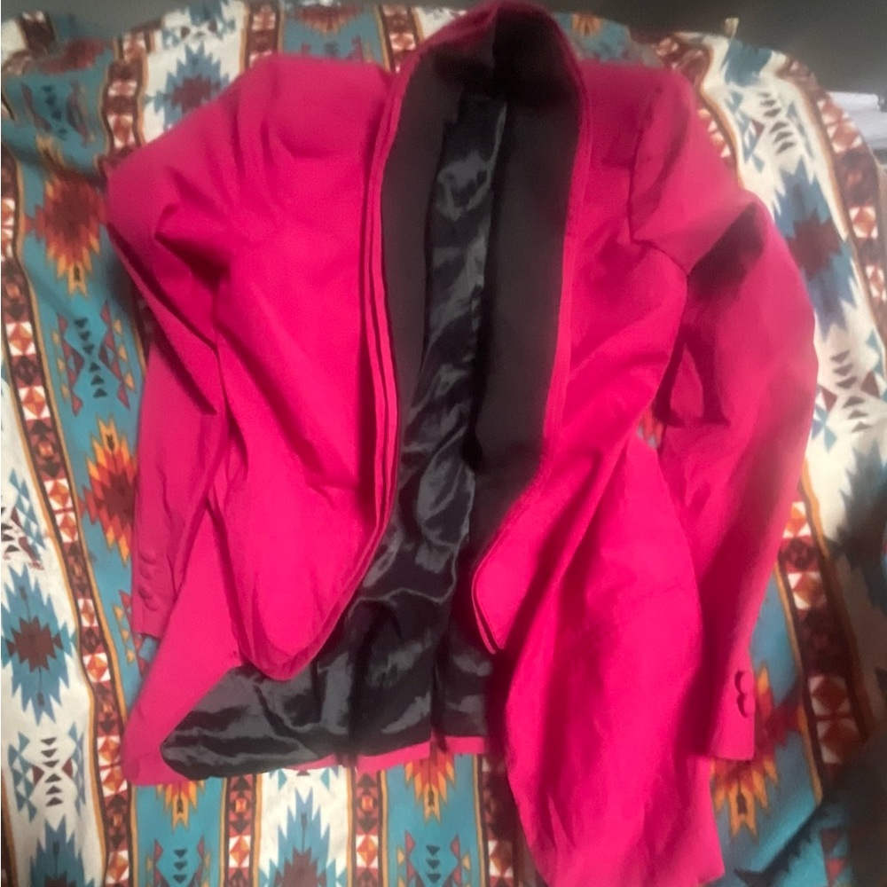 Women's pink blazer Jacket